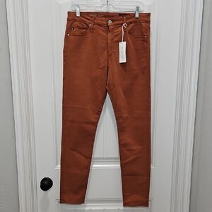 AG Adriano Goldschmied Farrah Ankle High Rise Skinny Sateen Pant